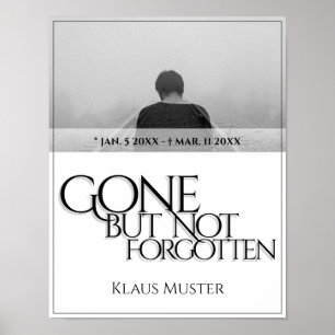 Poster Ido mas não esquecido - Brilhante