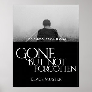 Poster Ido mas não Esquecido - Escuro