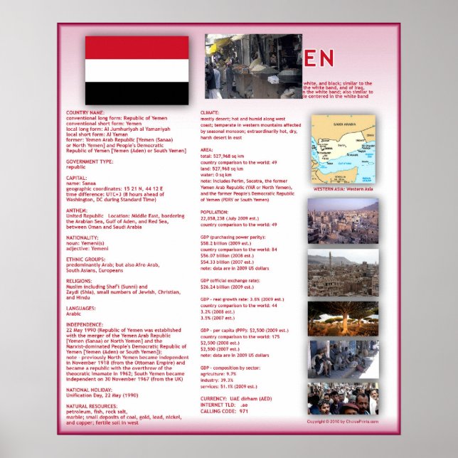 Póster Iêmen (Frente)