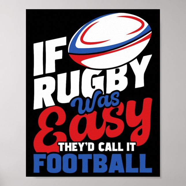 Poster If Rug Football And Wrestling Wrestler For Men Wom (Frente)