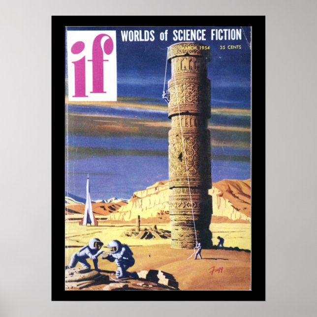 Póster If v03 n01 (1954-03.Quinn)_Pulp Art (Frente)