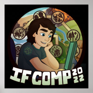 POSTER IFComp 2022 24" x 24"