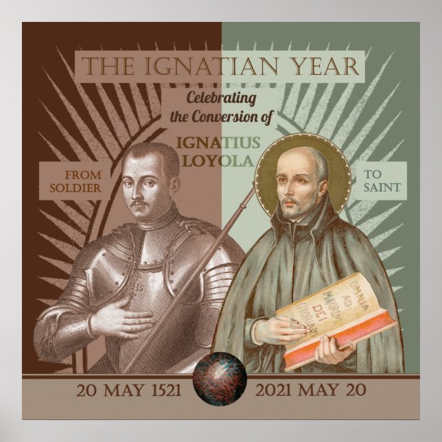 Poster Ignatius Loyola: Do Soldado Ao Santo (SAE 004) (Frente)