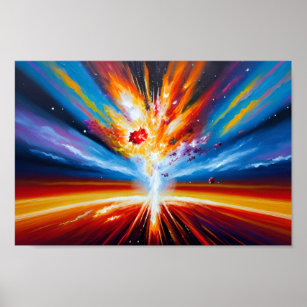Poster Ignição dos Céus de Fogo de Explosão Universa Mira