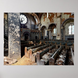 Poster Igreja Abandonada