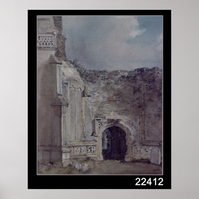 Póster Igreja Bergholt Oriental (Frente)