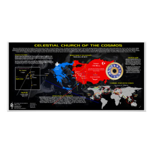 Póster Igreja Celestial do Cosmos