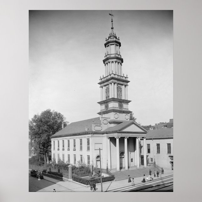 Poster Igreja Congregacional Central (Frente)