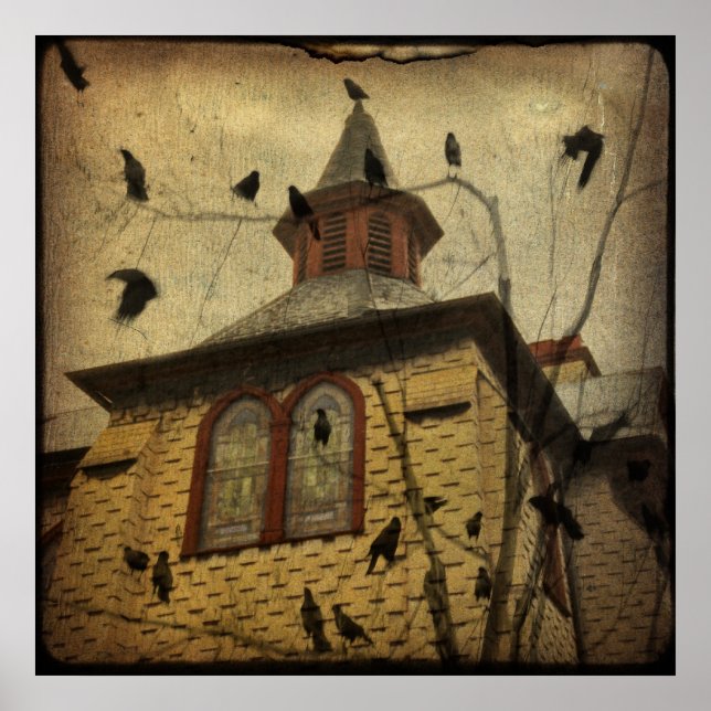 Póster Igreja Crow (Frente)