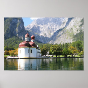Poster Igreja da Rua Bartolomeu de Königssee