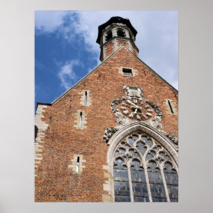 Póster Igreja da Rua Mary Magdalene - Bruxelas, Bélgica
