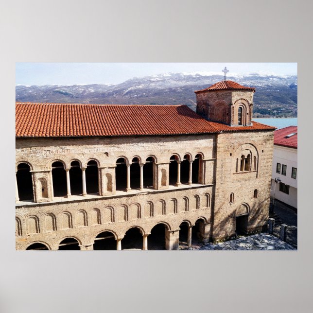 Poster Igreja das Ruas. Sophia em Ohrid (Frente)