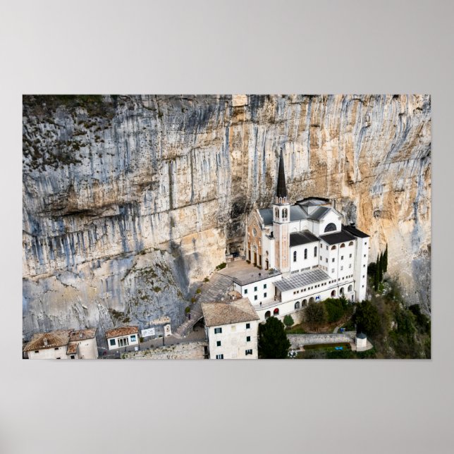 Poster Igreja de Madonna della Corona (Frente)