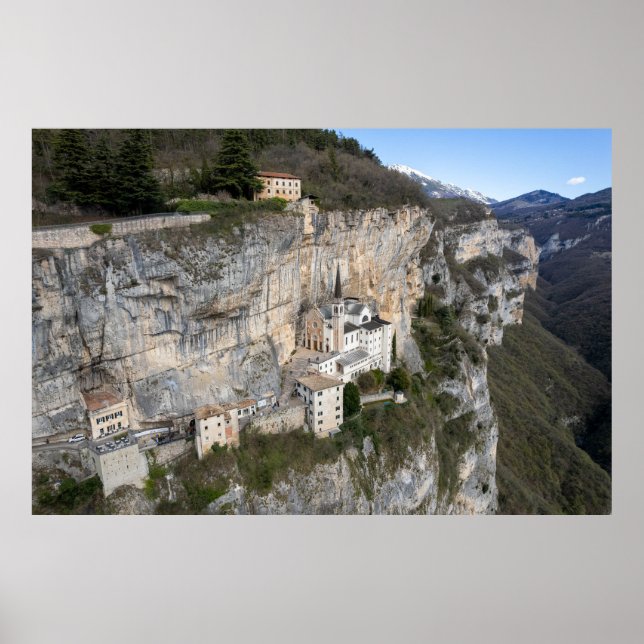 Poster Igreja de Madonna della Corona (Frente)