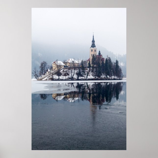 Póster Igreja de Pequena Ilha (Frente)