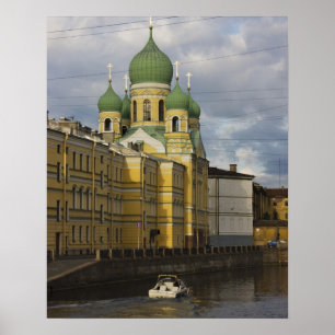 Poster Igreja de Ruas. Isidor Yurievsky & N. Chudotvorets
