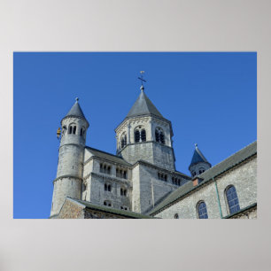 Póster Igreja de Santa Gertrudes em Nivelles, Bélgica