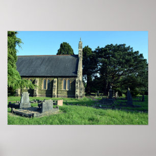 Poster Igreja de São João Batista, Rogerstone