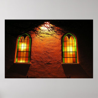 Póster Igreja de Vidro Estreita