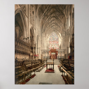 Póster Igreja de York, York, Yorkshire, Inglaterra
