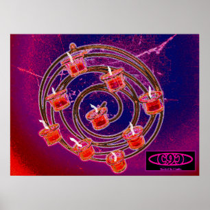 Poster Igreja do Espiral das 9 Velas