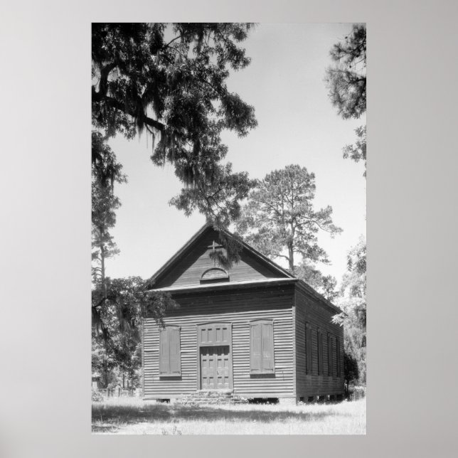 Póster Igreja do Oak Negro (Frente)