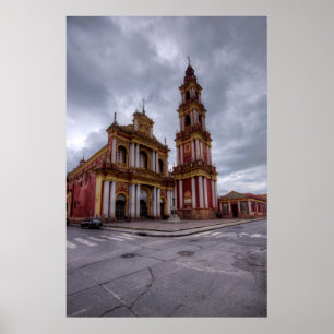 Poster Igreja do santo Francis em Salta