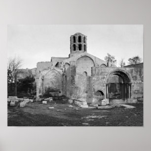 Póster Igreja do Santo-Honoratus em Les Alyscamps