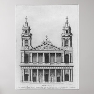 Póster Igreja do Santo-Sulpice