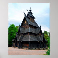 Igreja Escória Medieval norueguesa, Oslo, Noruega