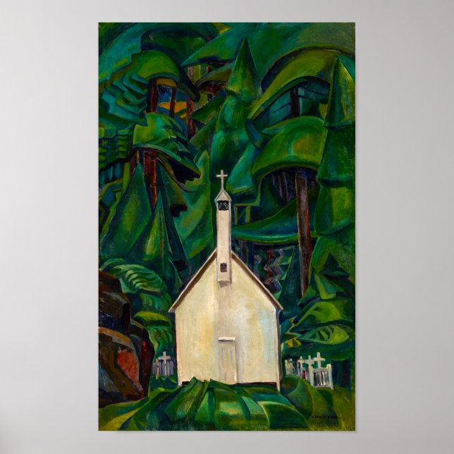 Poster Igreja Indiana | Emily Carr | (Frente)