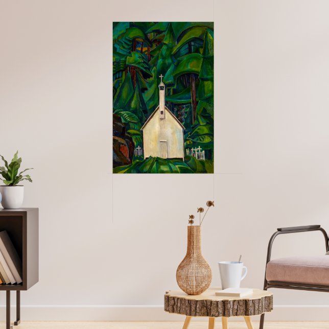 Poster Igreja Indígena | Emily Carr | (Sala de Estar 3)