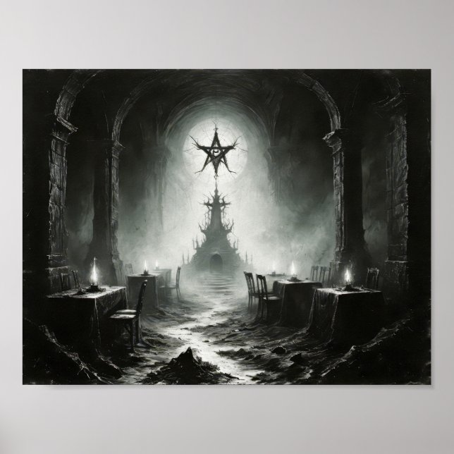Poster Igreja Maldita do Mal (Frente)