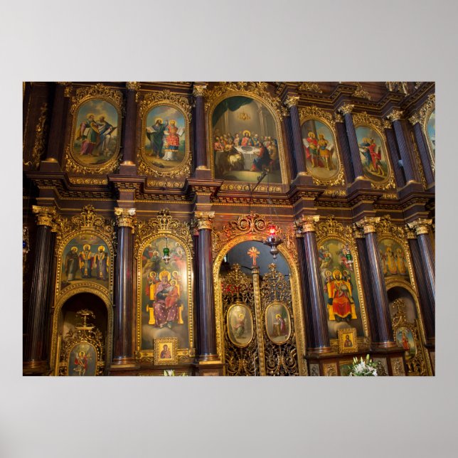 Póster Igreja Ortodoxa Grega Santa Trindade (Frente)