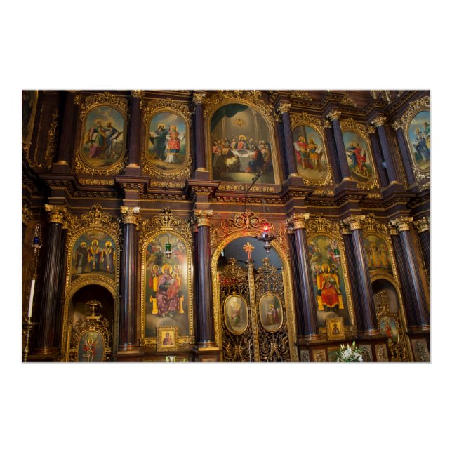 Póster Igreja Ortodoxa Grega Santa Trindade (Frente)