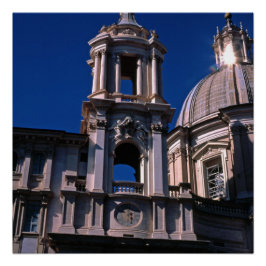 Póster Igrejas Roma Itália