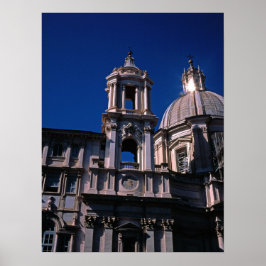 Poster Igrejas Roma Itália