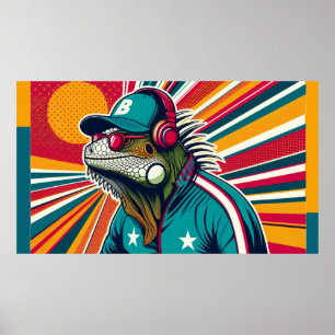 POSTER IGUANA B' BOY 6