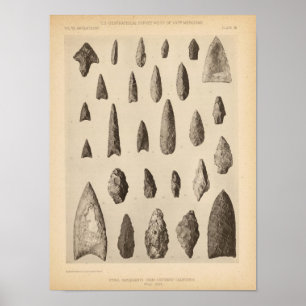 Póster III instrumentos de pedra, assim Califórnia