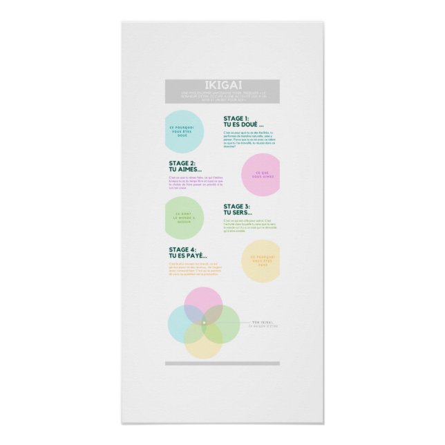 Póster Ikigai (Frente)