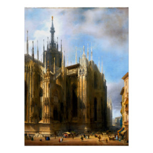 Póster Il Duomo Dalla Corsia Dei Serviço de Luigi Bisi
