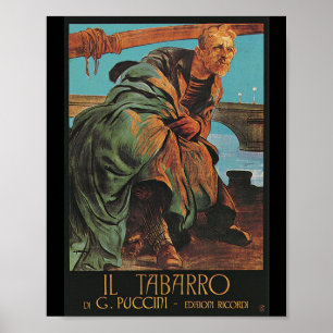 Poster Il Tabarro (Giacomo Puccini)