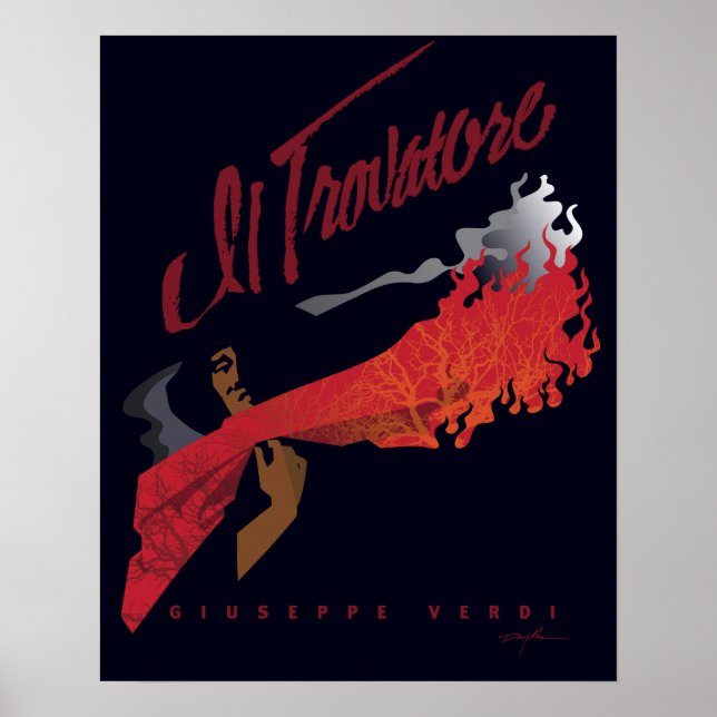 Póster Il Trovatore! (Frente)