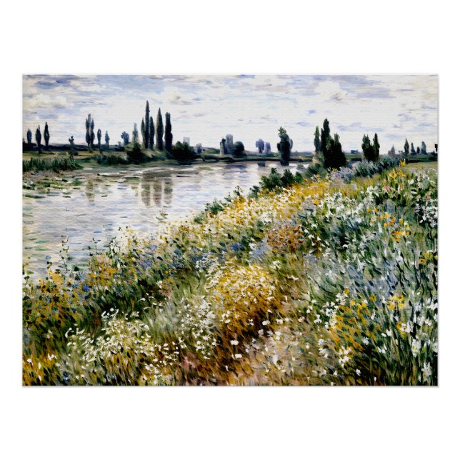 Póster Ile aux Fleurs perto de Vétheuil (Frente)