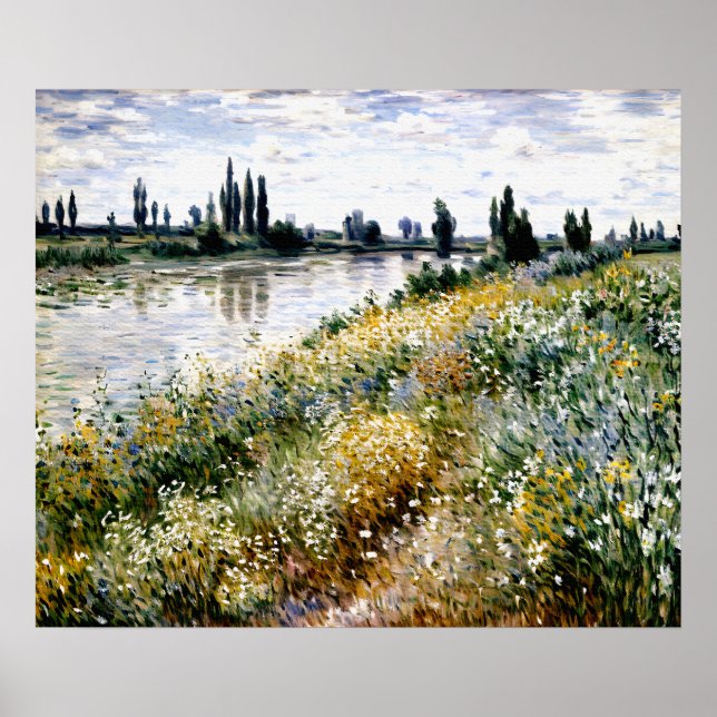Poster Ile aux Fleurs perto de Vétheuil (Frente)