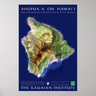 Poster Ilha Ahupuaa de Havaí