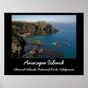 Póster Ilha Anacapa