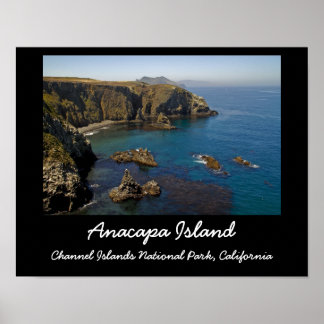 Póster Ilha Anacapa
