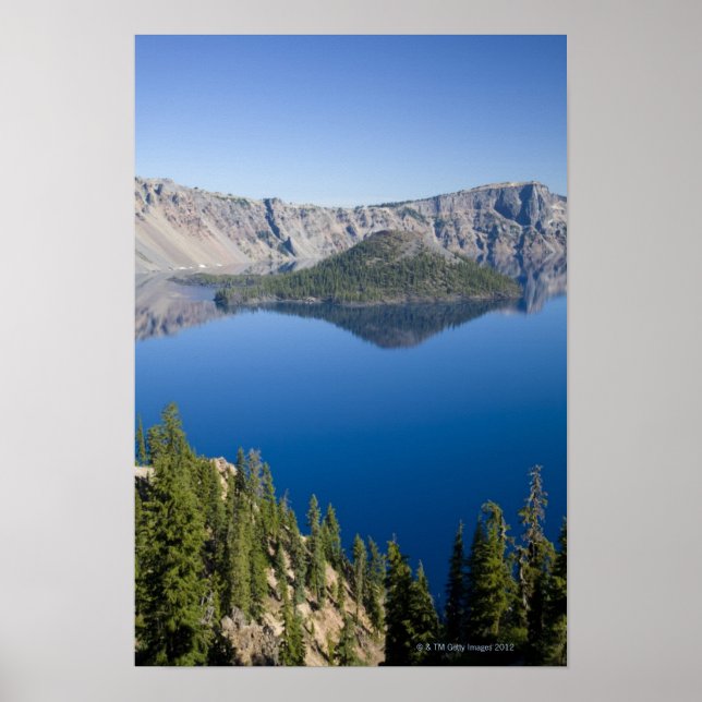 Poster Ilha Crater Lake e Wizard (Frente)