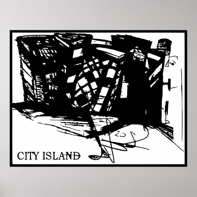 POSTER ILHA DA CIDADE (Frente)